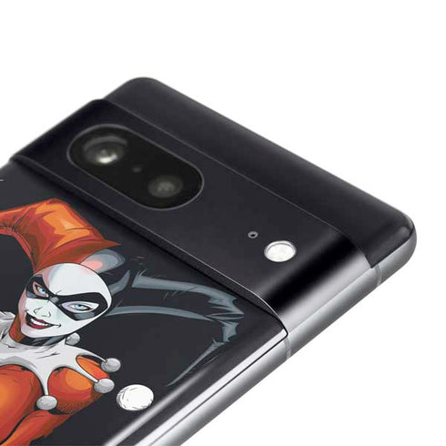 DC Comics Harley Quinn Playfull Pose Pixel Skins